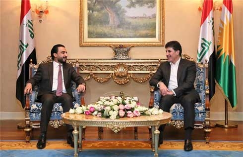 Prime Minister Barzani and Speaker of Iraq’s Parliament discuss situation in Iraq and the region