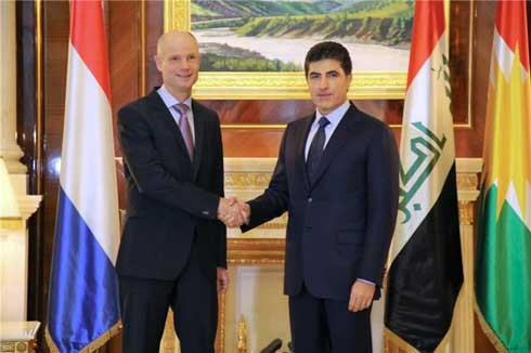 Prime Minister Barzani meets Dutch Minister of Foreign Affairs