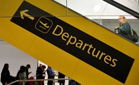 Two arrested over London airport drone disruption: police