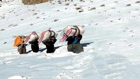 Nearly 80 Kurdish Porters Killed, Injured in 90 Days: Report