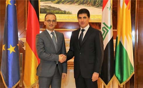 Prime Minister Barzani meets German Minister of Foreign Affairs