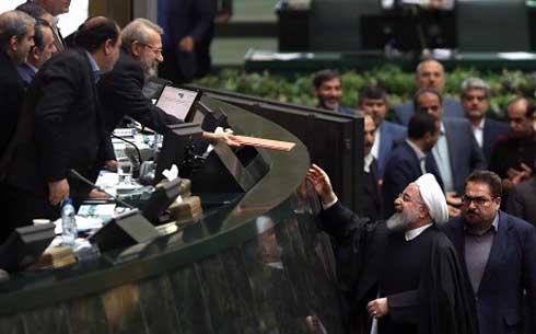 Iran presents budget to counter 'cruel' US sanctions