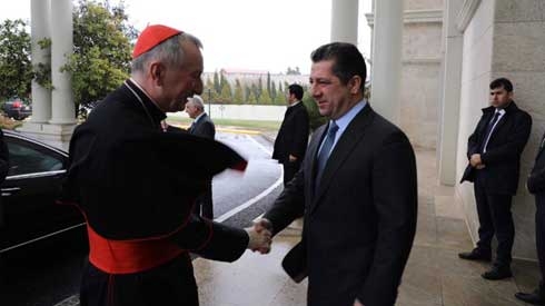 Vatican Secretary of State discusses situation of Christians in Iraq, Kurdistan with senior Kurdish officials