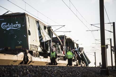 6 killed, 16 injured in Danish bridge train accident