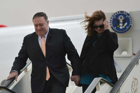 Pompeo seeks to rally Mideast allies on Iran, jihadist battle