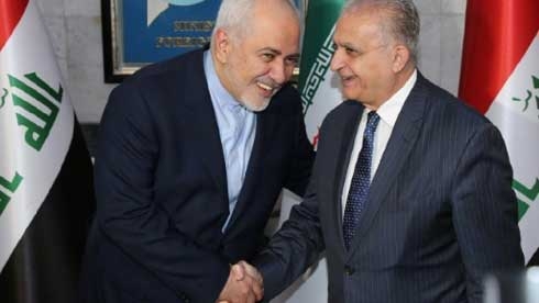 Iran foreign minister in Baghdad for talks