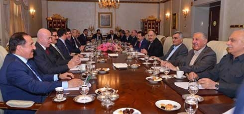 High-level PUK, KDP members meet in Erbil to discuss KRG formation