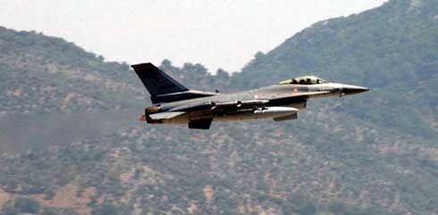 Turkish Jets Shell Kurdistan Borders