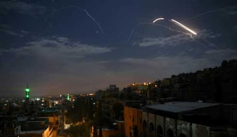 Israel says strikes Iranian targets in Syria after rocket