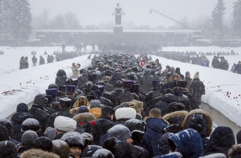 Russian parade marks 75 years since WWII siege of Leningrad