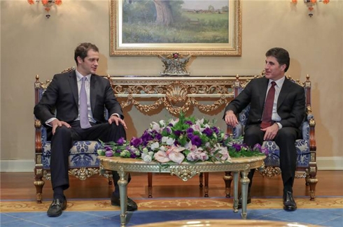 Prime Minister Barzani receives U.S. delegation