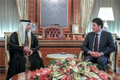 Prime Minister Barzani receives UAE Acting Consul General