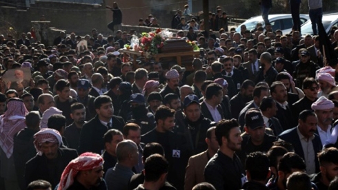 Yazidis bid last farewell to spiritual leader in Iraq