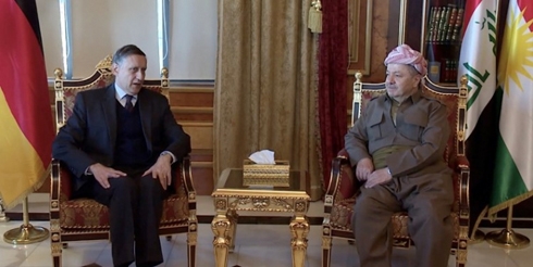 Barzani Gives Hope to Kurds in Middle East: German Ambassador