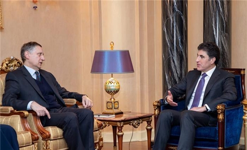 Prime Minister Barzani meets with German Ambassador to Iraq