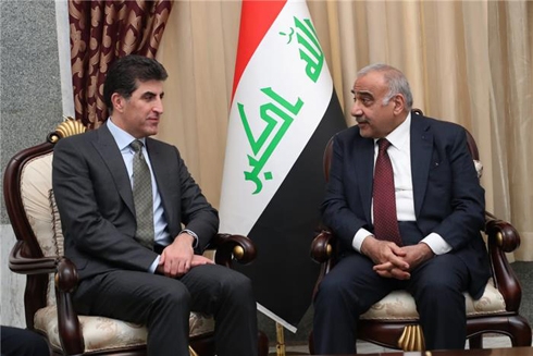 Prime Minister Barzani meets Iraqi Prime Minister