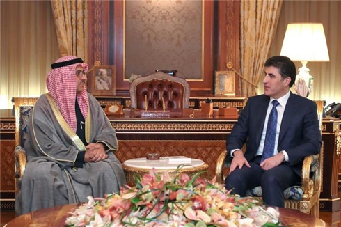 Prime Minister Barzani receives Kuwaiti Consul General