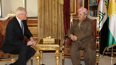 Amb. Jeffrey to Barzani: Kurdistan one of success stories in the Middle East