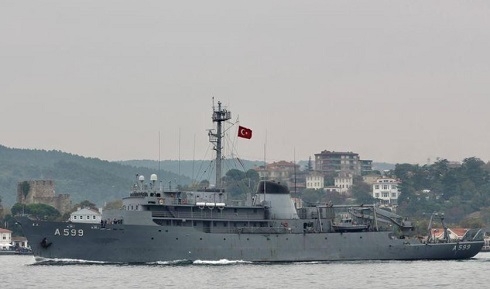 Turkey says Greek jets harass research vessel over Aegean Sea