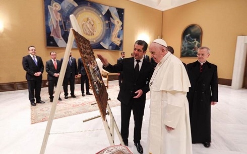 Kurds to provide maximum security for historic papal visit: PM Barzani