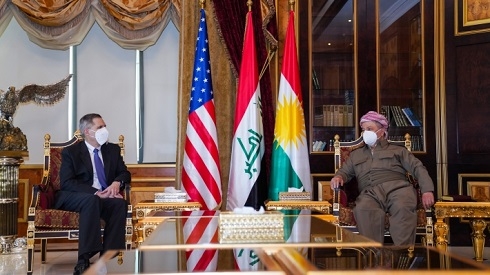 Barzani, US Ambassador Discuss Strengthening Relations