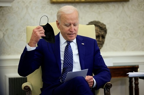 Biden says Iranian enrichment to 60% unhelpful, but glad about talks