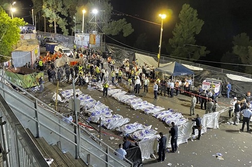 Religious festival stampede in Israel kills 44, hurts dozens
