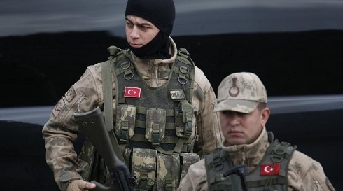 Turkish soldier killed, 4 hurt in attack in Syria