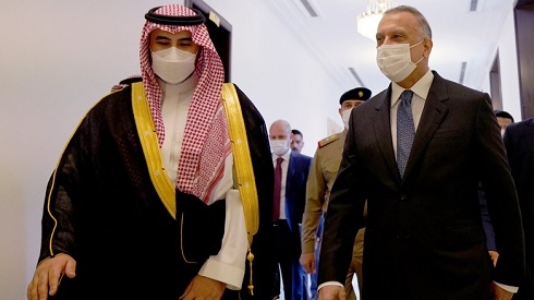 Saudi official in Baghdad, a month after Iran talks