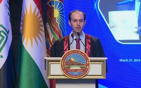 British-Kurd mathematician Caucher Birkar awarded honorary PhD in Erbil