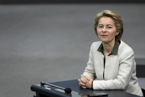 Von der Leyen invokes European ideals as she guns for top EU job