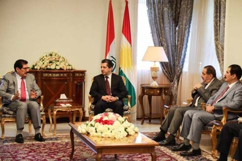 PM Barzani Receives KDP Politburo Delegation