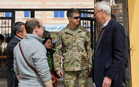 Senior US diplomat visits Kurdish-held territory in Syria