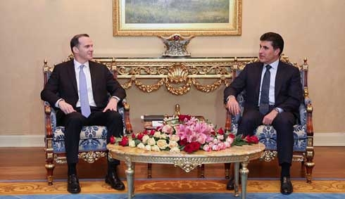 Prime Minister Barzani and U.S. Envoy discuss political process