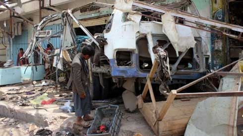 Saudi-led coalition regrets errors in attack on bus in Yemen