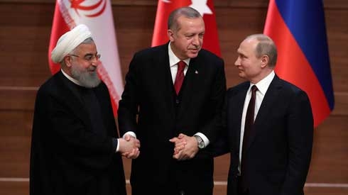 Turkey, Russia, Iran meet for key Idlib summit in Tehran