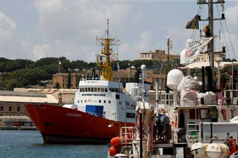 Portugal, Spain, France, Germany agree to take in Aquarius ship migrants