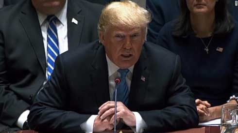 China 'doesn’t want me to win' US midterms, Trump tells UN