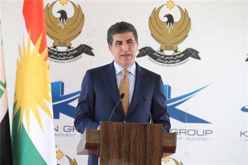 Prime Minister Barzani attends ground breaking ceremony of the Rovia-Gopal highway