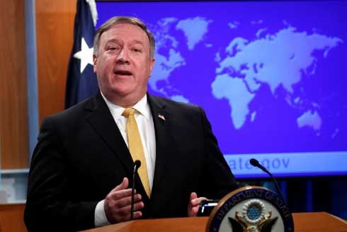 Pompeo says Iran is origin of threat to U.S. missions in Iraq