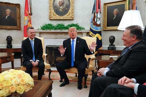 Trump hails Brunson release as big step in ties with Turkey