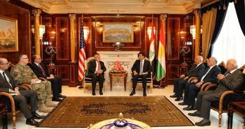 Prime Minister Barzani receives U.S. Deputy Secretary of State