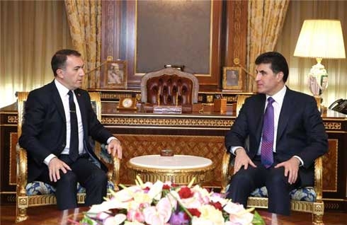 Prime Minister Barzani receives Turkish ambassador to Iraq