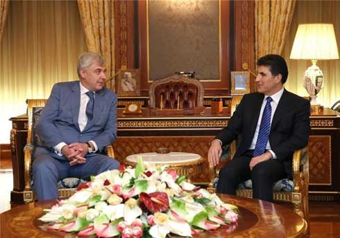 Prime Minister Barzani receives Russian Ambassador