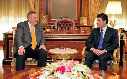 Prime Minister Barzani meets with UN Special Envoy