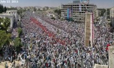 Sûriya: 8 kes di xwepêşandanên roja înê de hatin kuştin