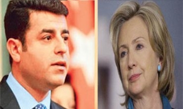 Hillary Clinton wezîra derveya Emrîka bi Demîrtaş û Kişanak re hevdîtin pêk anî