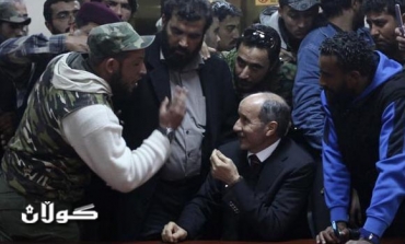 Libyan leader warns of possible ‘civil war’ if NTC quits as protests rage in Benghazi
