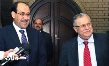 Maliki calls on Talabani to verify MP signatures for withdrawal of confidence
