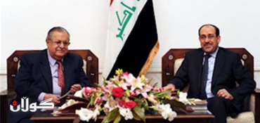 Talabani, Maliki to meet today in Sulaymaniyah